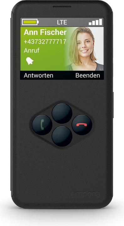 Image du produit Emporia Smart 5 (32 Go, Noir, 5.50", SIM simple, 13 Mpx, 4G)
