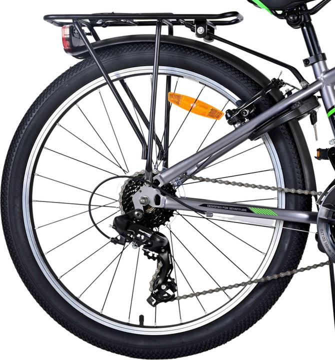 Produktbild Volare Cross Kinderfiets - Jongens - 24 inch - donker Grijs - 18 versnellingen (24")