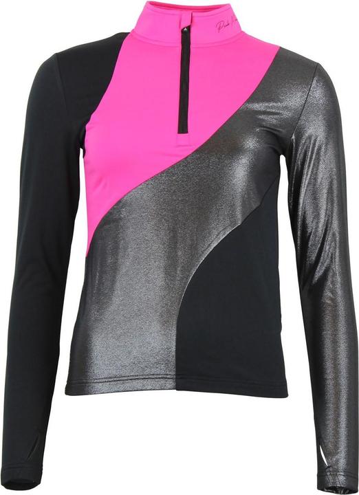 Black, Fuchsia, Silver