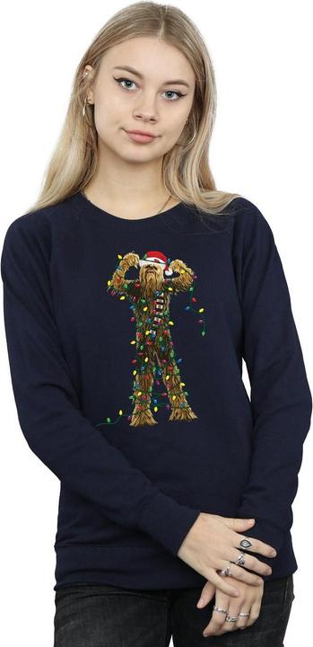Immagine prodotto Star Wars Chewbacca Christmas Lights Felpa Donna (XXL)