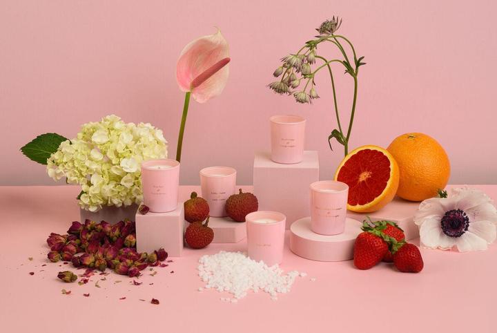 Actual product image High on Love mini sensual massage candles collection 5 x 35g