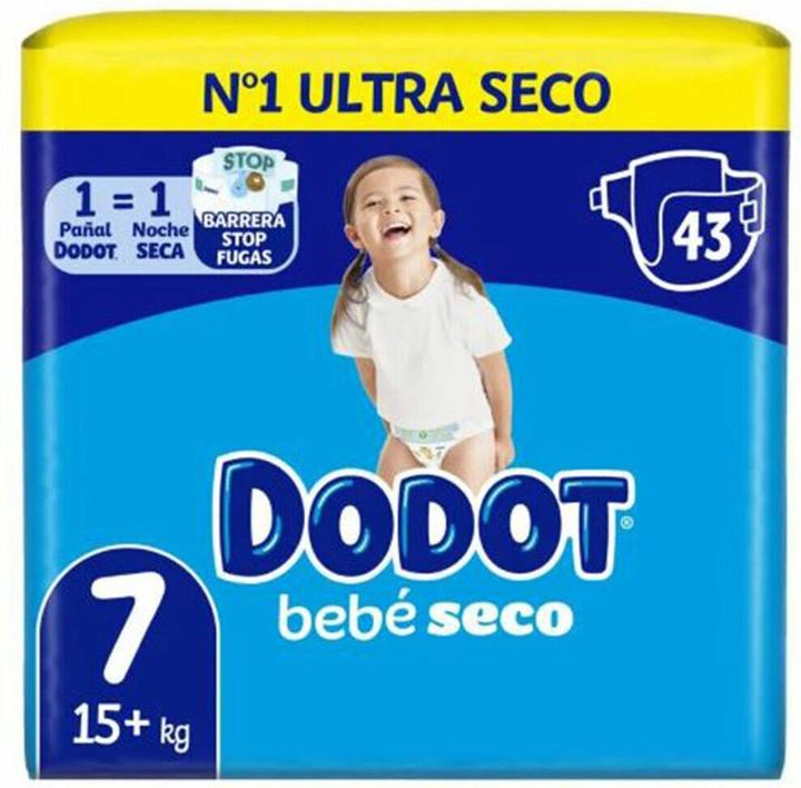Actual product image Dodot STAGES Windeln Grösse 7 15-24 kg 43 Einheiten (Size 7, 43 Piece)