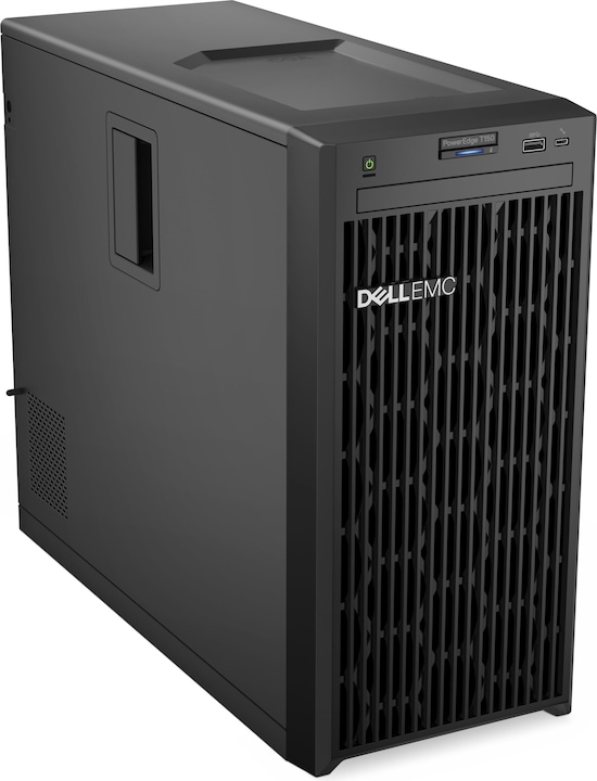 Produktbild Dell PowerEdge T150|.5"|G6405T|| HDD |Emb. SATA||3Yr Basic NBD (Intel Pentium Gold G6405T, 8 GB, Tower Server)