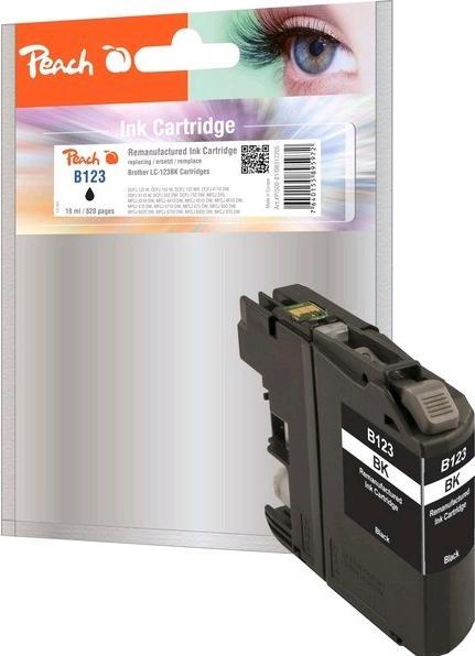Produktbild Peach Tintenpatrone kompatibel zu LC-123 (BK)