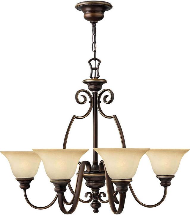 Actual product image Elstead Lighting Cello chandelier E27 6-light antique bronze (80.60 cm)