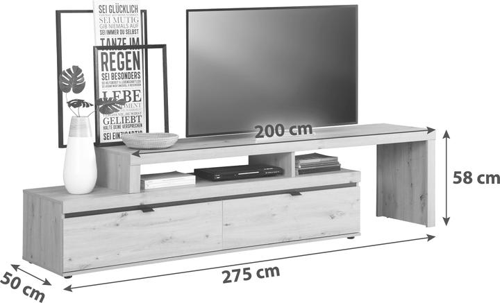 Immagine prodotto Luca Bessoni Mobili per la TV (229.70 x 50 x 58 cm)