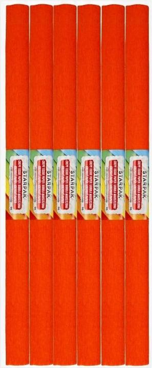 Image du produit Papier crêpe orange foncé (10 x)