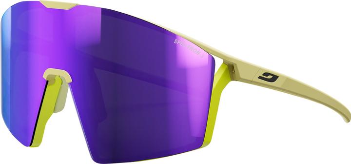 Produktbild Julbo Edge Helles Kastanienbraun Matt Neongelb Spectron 3 (Helles Kastanienbraun Matt Neongelb, Spectron 3 Lila)
