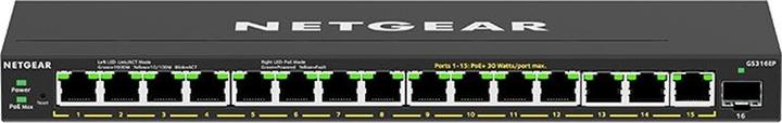 Actual product image Netgear PoE+ GS316EP-100PES (16 ports)