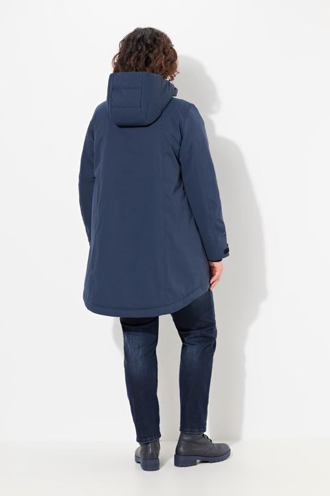 Produktbild Ulla Popken HYPRAR Funktionsjacke, wasserdicht, Kapuze, recycelt (46, 48)
