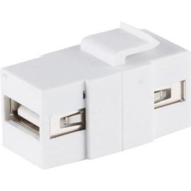 Shiverpeaks -BASIC-S--Keystone Verbinder USB-A-Buchse 2.0, 480Mbps, USB Kabel