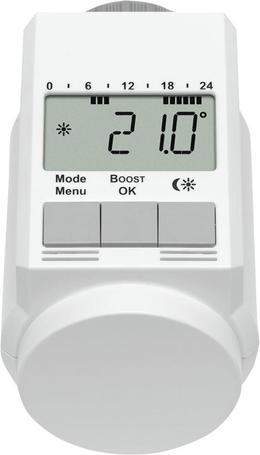 Actual product image Eqiva 4er-Set Elektronik-Heizkörperthermostat Model L
