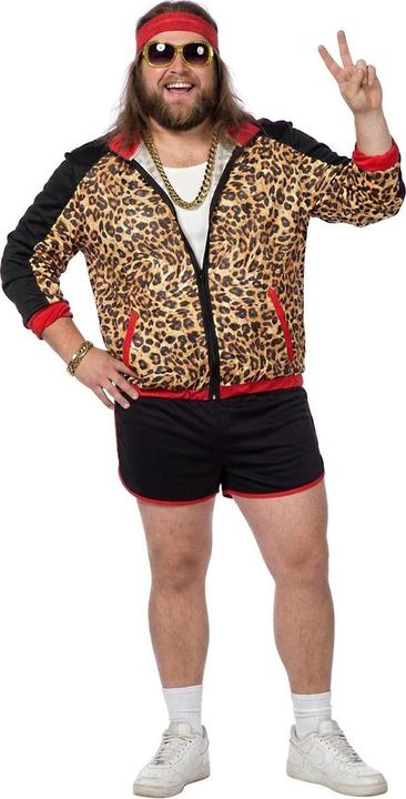 Image du produit Wilbers Survêtement homme 80's look léopard, 2 pièces (S)