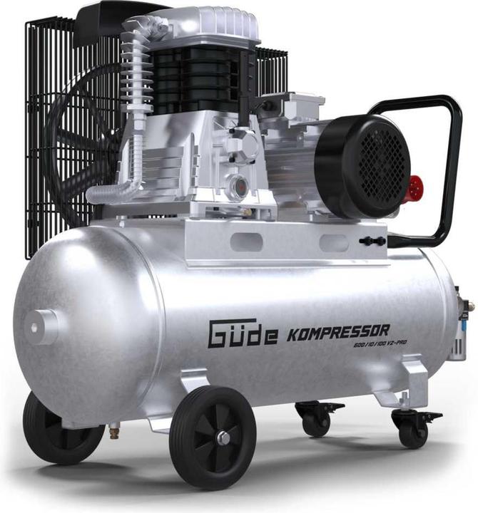 Produktbild Güde - Kompressor 600/10/100 VZ-PRO (100 l, 10 Bar)