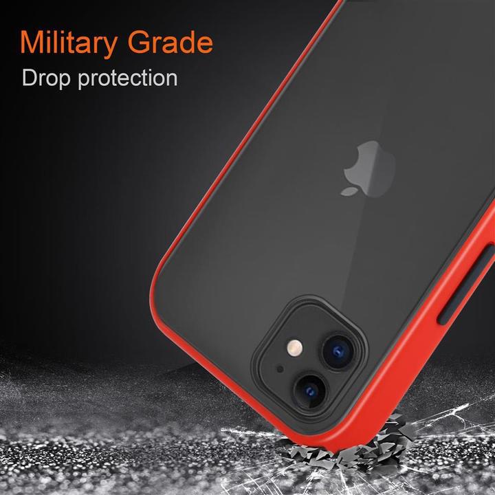 Actual product image Cadorabo Hybrid Matt Cover (Apple iPhone 11)