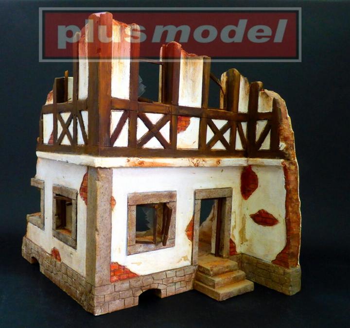 Produktbild Plus Model Deutsches Fachwerkhaus-Ruine