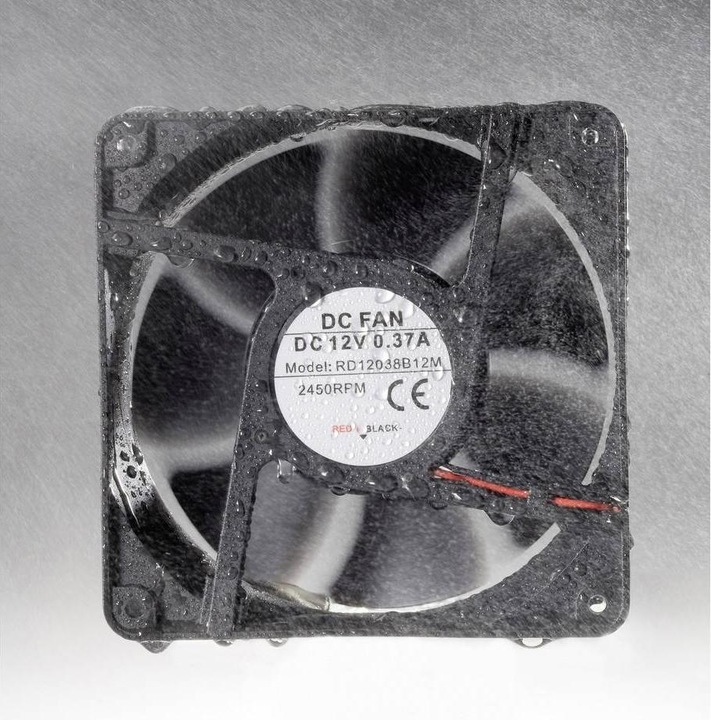 Actual product image Tru Components Waterproof axial fan (120 mm, 1 x)