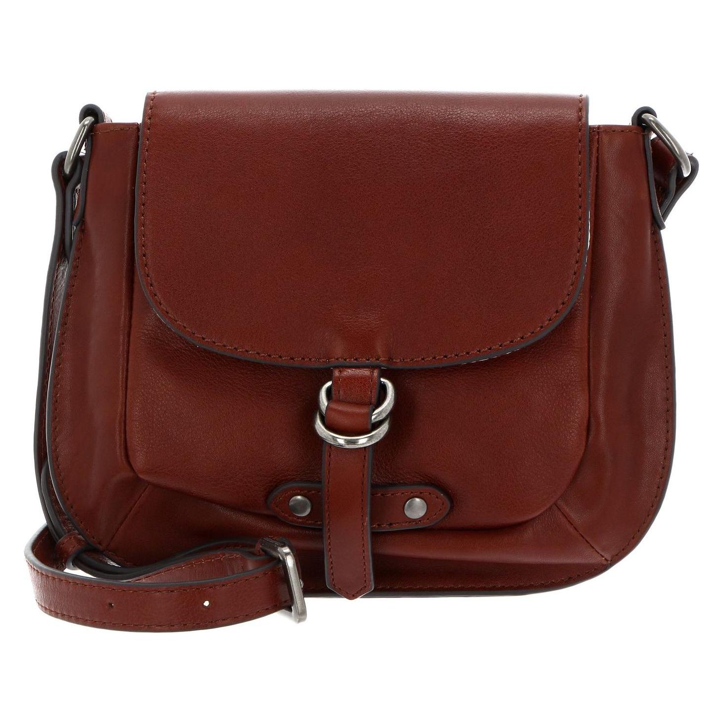 FredsBruder, Damen, Handtasche, Veg Tan Collection Fleur Crossbody Bag, Braun