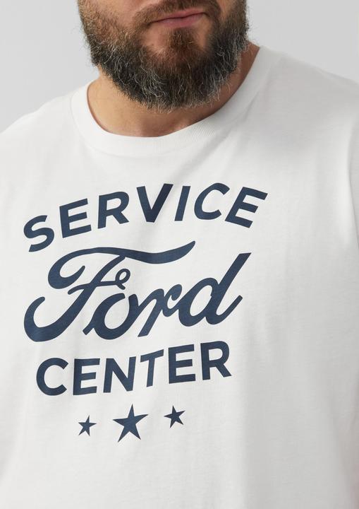 Produktbild S.Oliver T-Shirt Baumwoll-T-Shirt mit Ford®-Print (4XL)