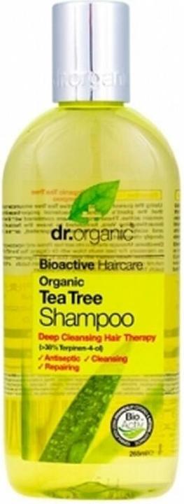 Actual product image Dr. Organic BIOACTIVE ORGANIC Tea Tree Shampoo 265 ml (265 ml, Liquid shampoo)
