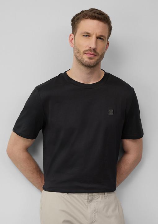 Image du produit S.Oliver T-Shirt T-Shirt aus merzerisierter Baumwolle mit Logo-Detail (M)