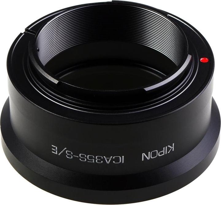 Produktbild Kipon Adapter Icarex 35S an Sony E-Mount Kamera