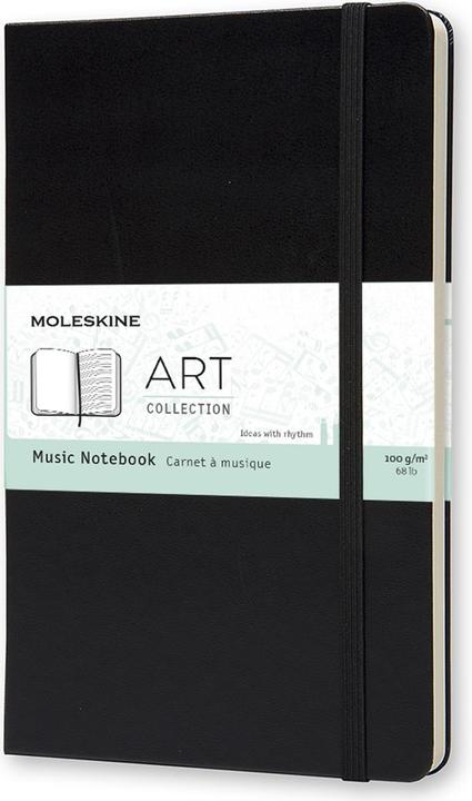Produktbild Moleskine Kreativ Musik (A5, Liniert, Harter Einband)
