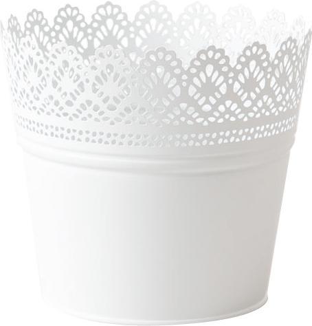 Produktbild Esmée Blumentopf, Übertopf mit Spitzen, Blech (16 cm)