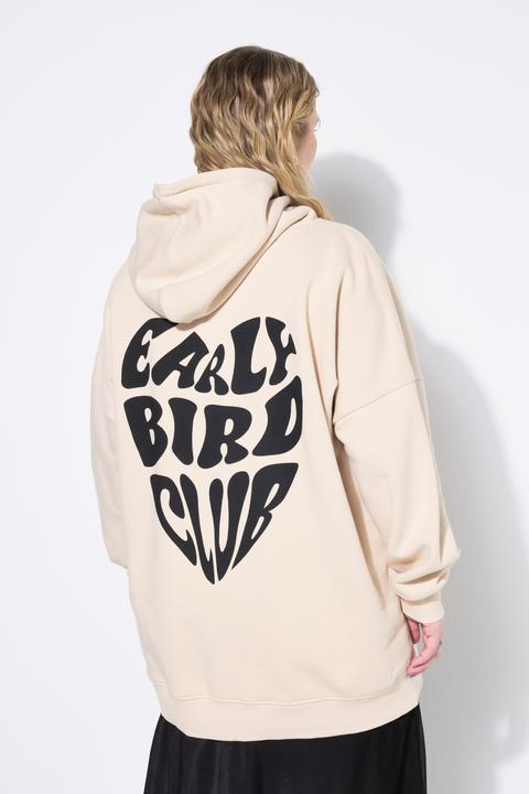 Immagine prodotto Studio Untold Maglia dal taglio oversize con cappuccio e stampe con Heart (42, 44)