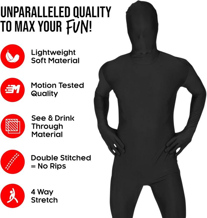Produktbild Morphsuits black (M)