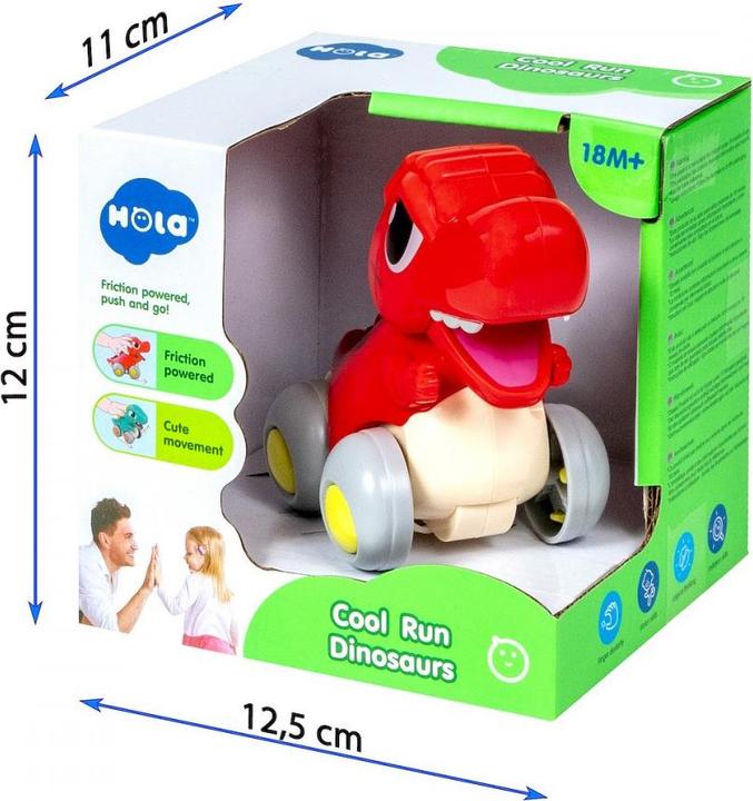 Produktbild Hola Interaktiver Dinosaurier mit rotem Antrieb