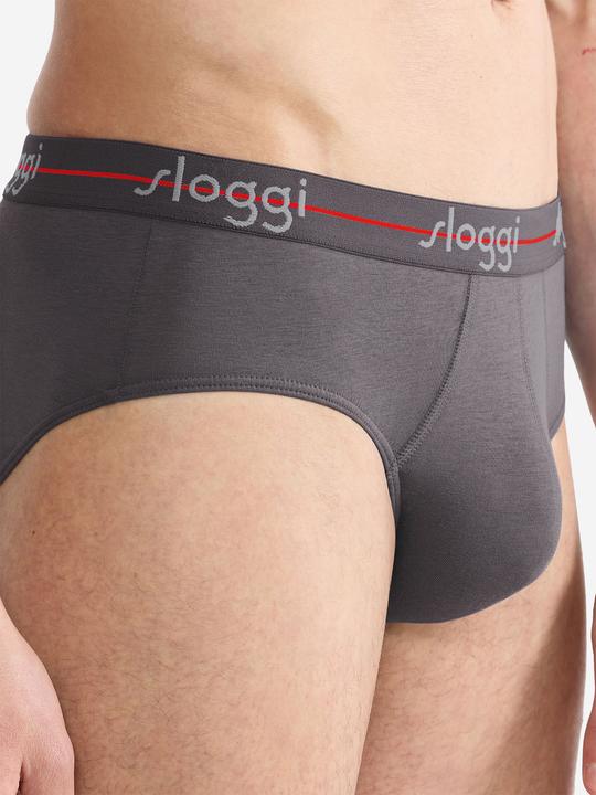Immagine prodotto Sloggi Herren Midi Slip «Start», Duo-Pack, elastisch (S, Confezione da 2)
