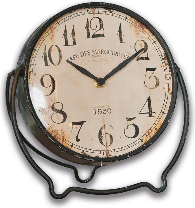 Loberon Orologio Falaise nero antico