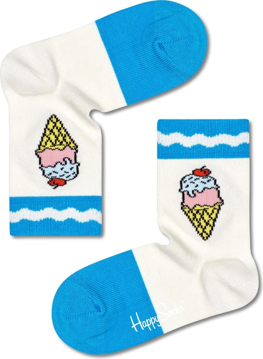 Actual product image Happy Socks Ice Cream Gift Set (pack of 3, 33 - 35)