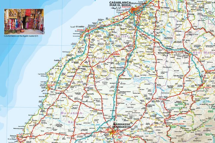 Produktbild Landkarte Marokko / Marocco (1:1.000.000)
