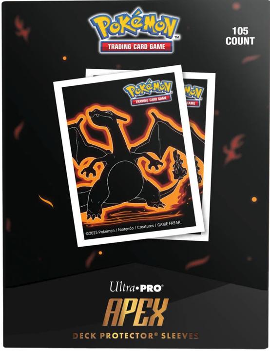 Actual product image Ultra Pro Pokémon - Charizard APEX Deck Protector Sleeves (105)