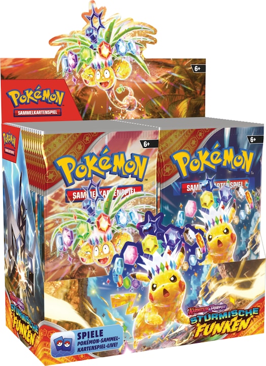 Immagine prodotto Pokémon Stormy Sparks Booster Pack (Tedesco, Pacchetto Booster)