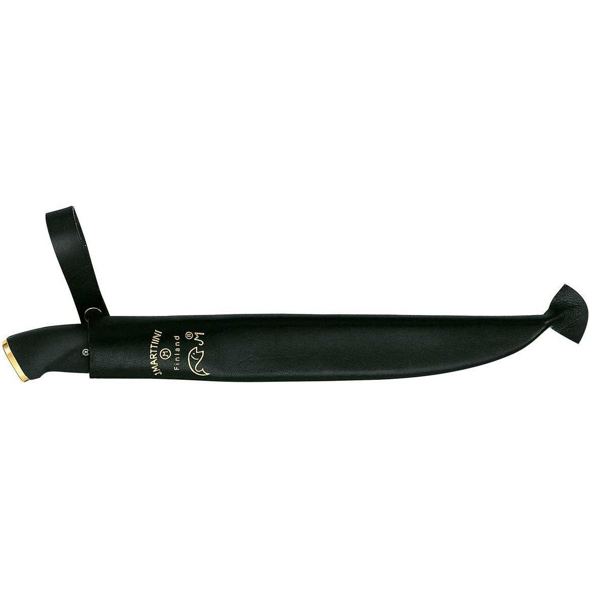 Thumbnail - Marttiini, Mehrzweckmesser, Jagdmesser, Klinge 13 cm, Kautschuk-Griff, Lederscheide (12.40 cm)