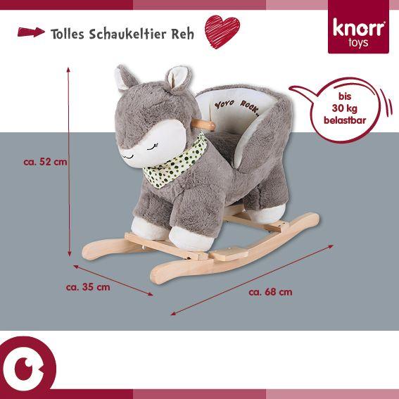 Image du produit Knorrtoys Schaukeltier „Reh“
