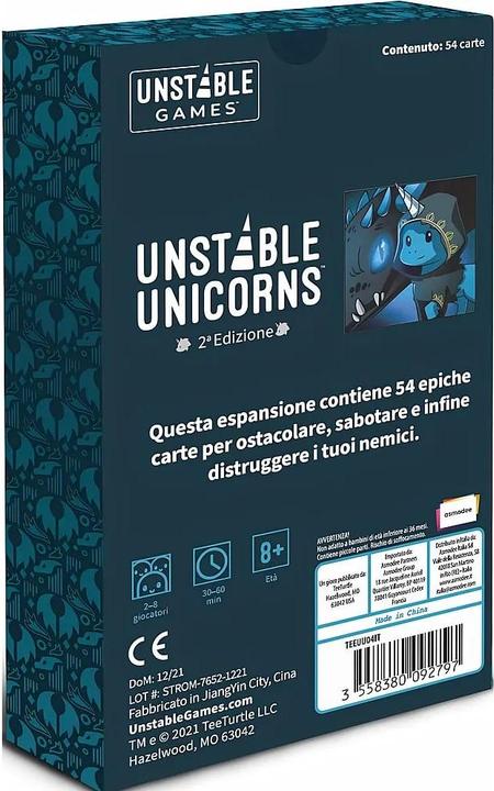Productafbeelding Asmodée Instabiele Eenhoorns - Draken (Pack Espansione) (Italiaans)