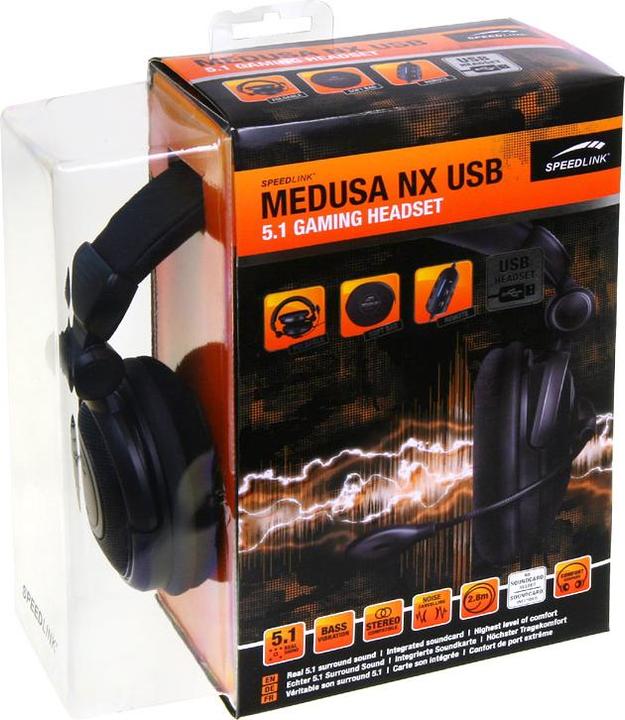 Produktbild Speedlink Medusa NX USB 5.1 Gaming Headset