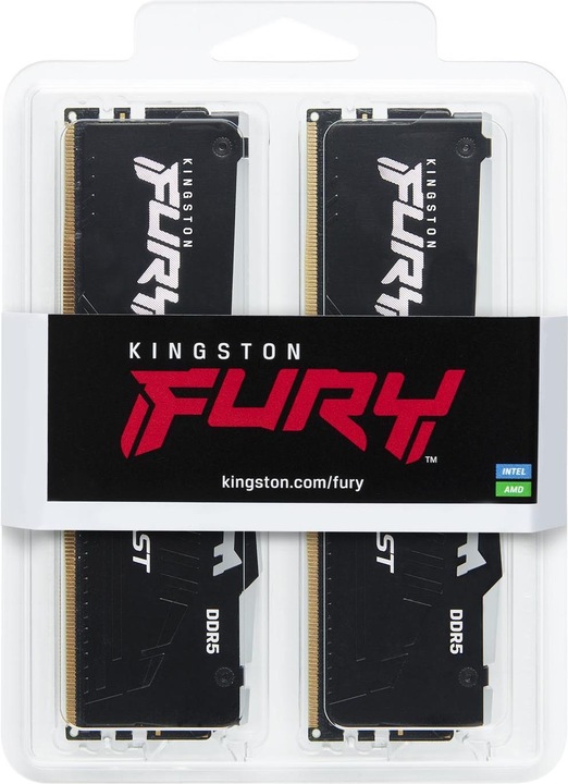 Productafbeelding Kingston FURY Beast RGB AMD EXPO (2 x 16GB, 5600 MHz, DDR5 RAM, DIMM 288 pin)