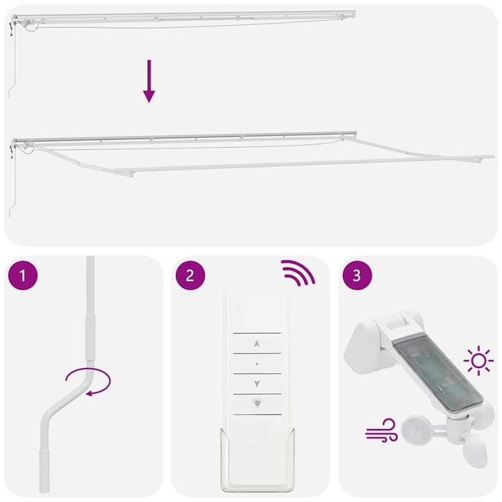 Actual product image vidaXL Aussenmarkise (3 m)