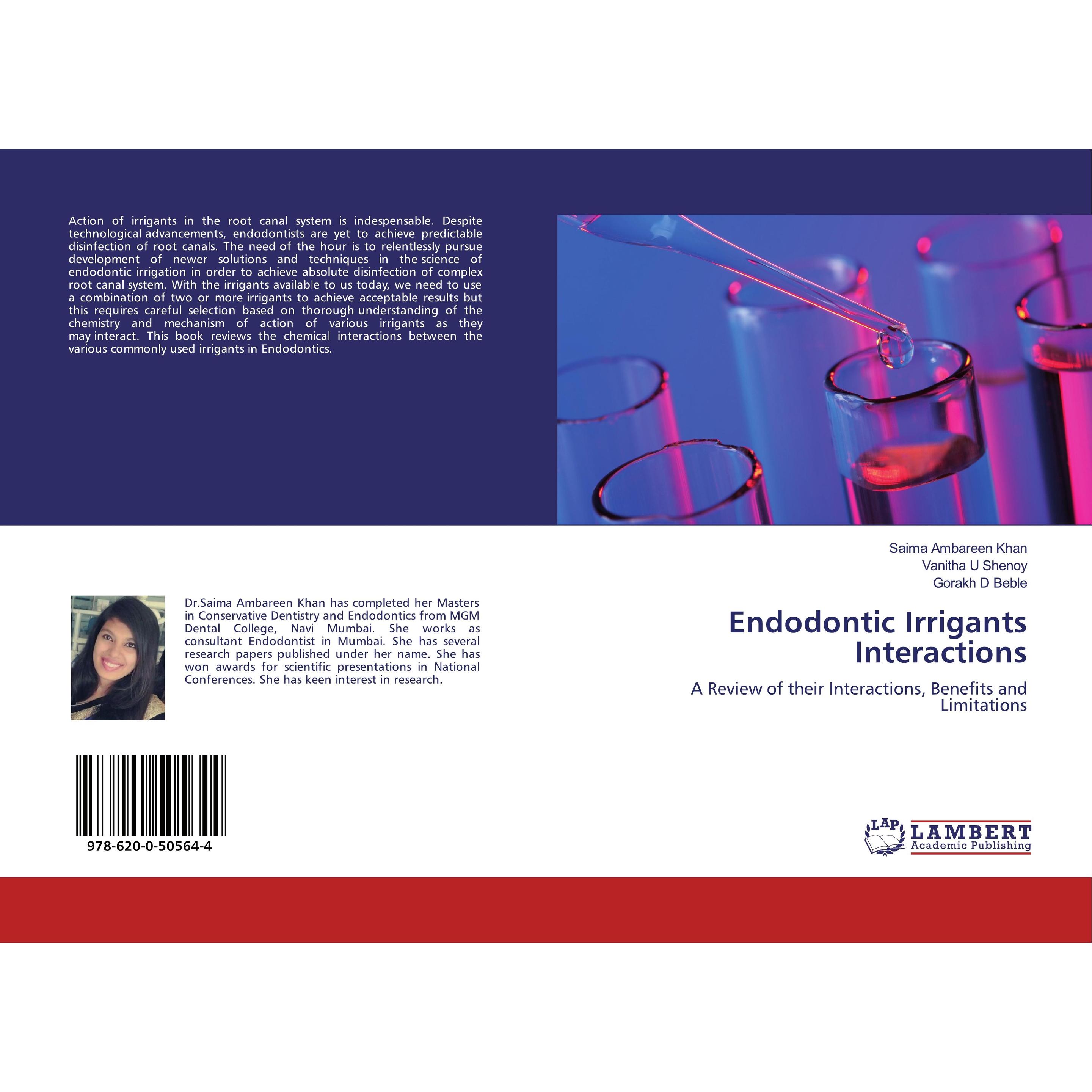 Thumbnail - Endodontic Irrigants Interactions, Fachbücher von Saima Ambareen Khan Vanitha U Shenoy Gorakh D Beble