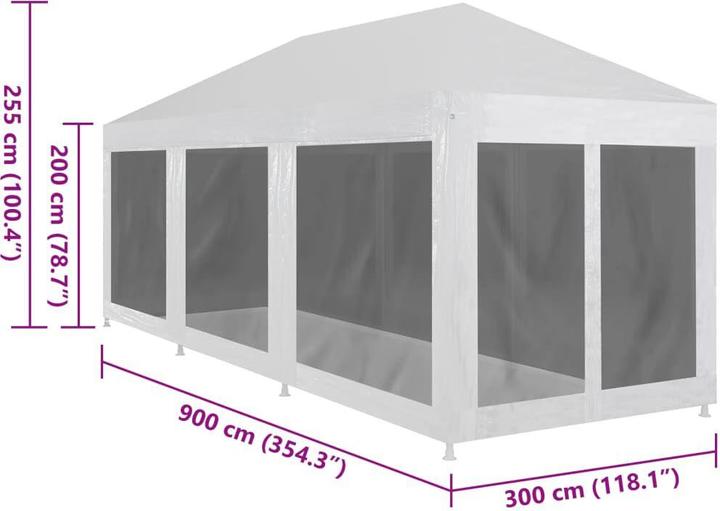 Produktbild vidaXL Desirae (300 cm, 900 cm)
