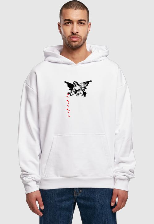 Produktbild Merchcode Banksy - Angel Hearts Ultra Heavy Hoody - 192735 (S)