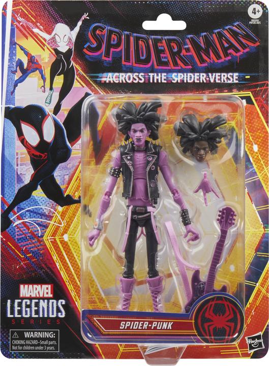Image du produit Hasbro Spider-Man : Across the Spider-Verse Marvel Legends Figurine Spider-Punk 15 cm