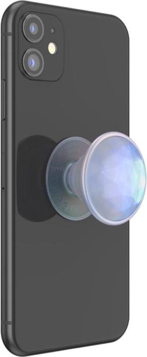 Actual product image PopSockets Uchwyt i podstawka do telefonu Luxe Iridescent Dichroic Diamond Frosted 806539