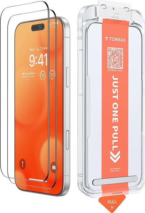 Torras Install Master Series Iphone 17 (1 Stück, Apple iPhone 17)