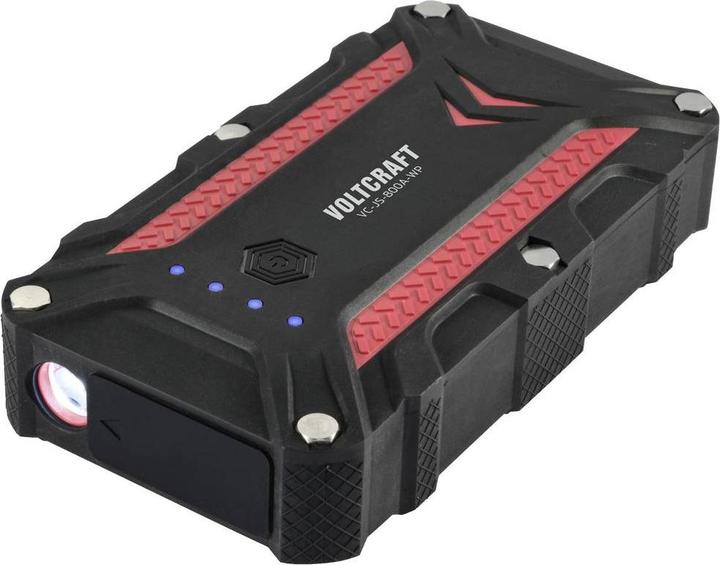 Voltcraft Schnellstartsystem VC-JS-800A-WP VC-14064700 Starthilfestrom (12 V)=400A USB-Steckdose 2x (800 A, 10000 mAh)